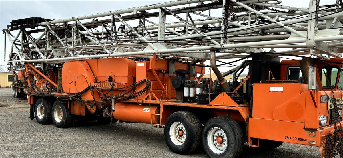2014 NOV Refurb on 1984 FRANKS 350 MOBILRIG 300 1287/160 DTD-HT 96-215K 4-AXLE WELL SERVICE WORKOVER RIG