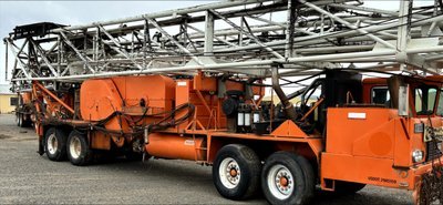 2014 NOV Refurb on 1984 FRANKS MOBILRIG 300 1287/160 DTD-HT 96-215K 4-AXLE WELL SERVICE WORKOVER RIG